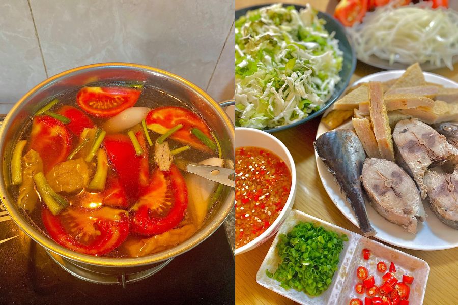 Nấu nước dùng thanh ngọt đậm đà